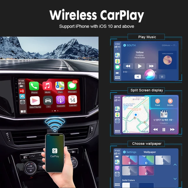 2022 אלחוטי CrPly Dongle עבור אנדרואיד רכב אלחוטי אנדרואיד אוטומטי Crlinkit רכב לשחק IOS מראה מסך Mirrorlink USB מתאם| |  -2