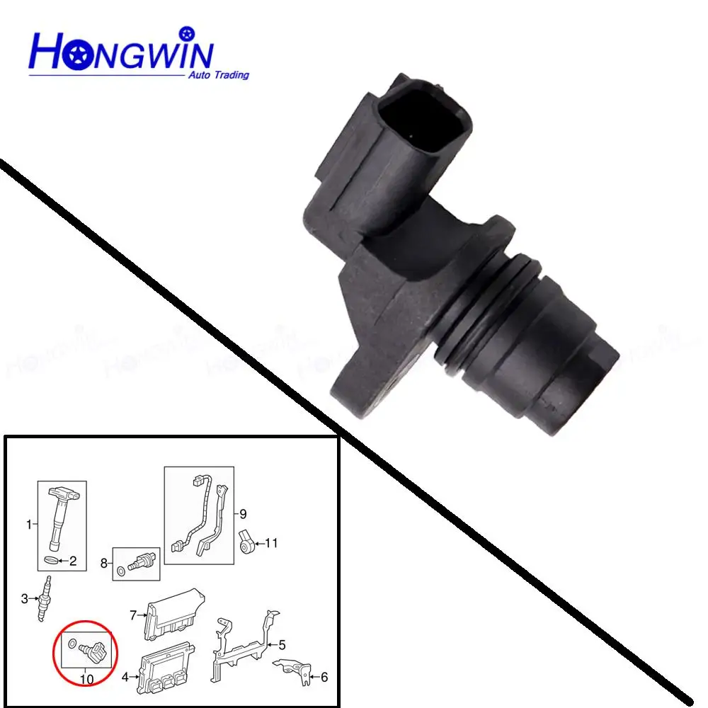Honda Oem-engine Camshaft Cam Position Sensor 37510R40A01 For Sale Online - View #7
