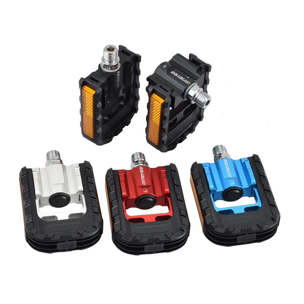 

Alloy Plastic Folding Pedal Bike 9/16" Sealed Bearing Aluminum Foldable Bicycle Platform Cycling Pedal for DAHON BROMPTON