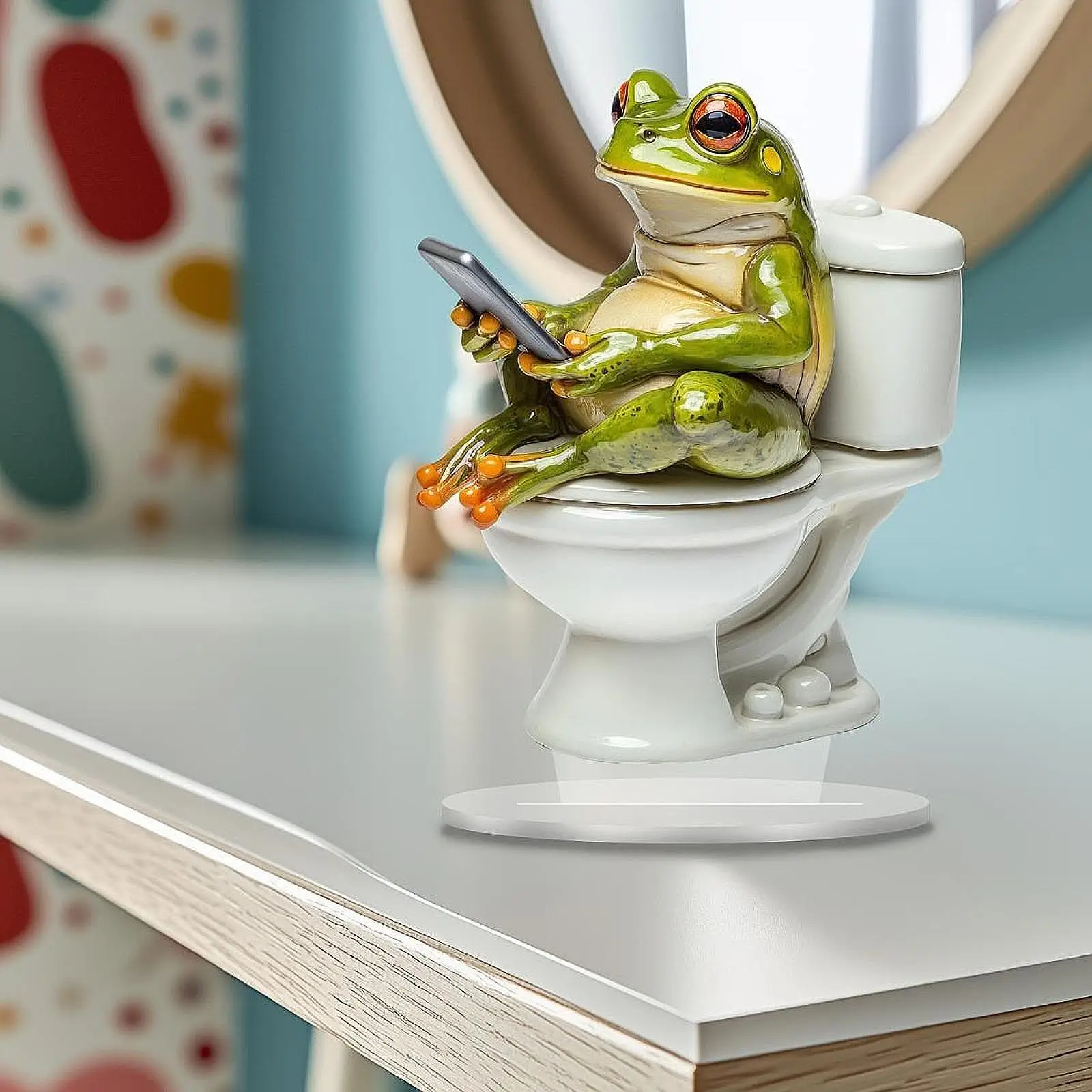 Frog Plaque Decor Animal Acrylic Sign Accent Gift Collectible Table Ornament Desk Sign for Bookshelf Party Office Christmas https://ae01.alicdn.com/kf/Sd99e68f92bc149afb256fdcaf9ca27bby.jpg