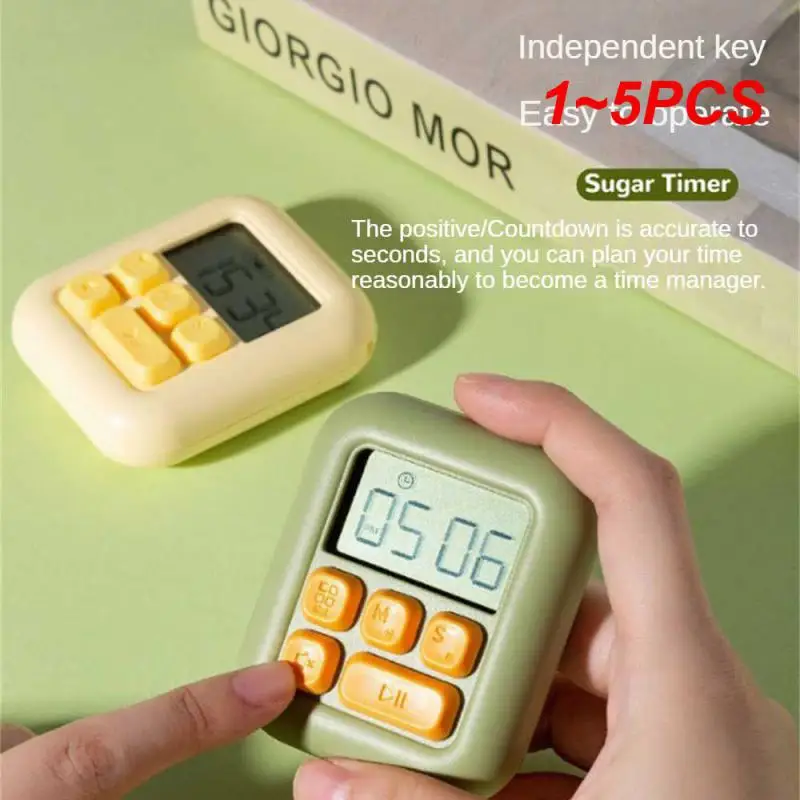 

1-5 шт., будильник с магнитной фиксацией