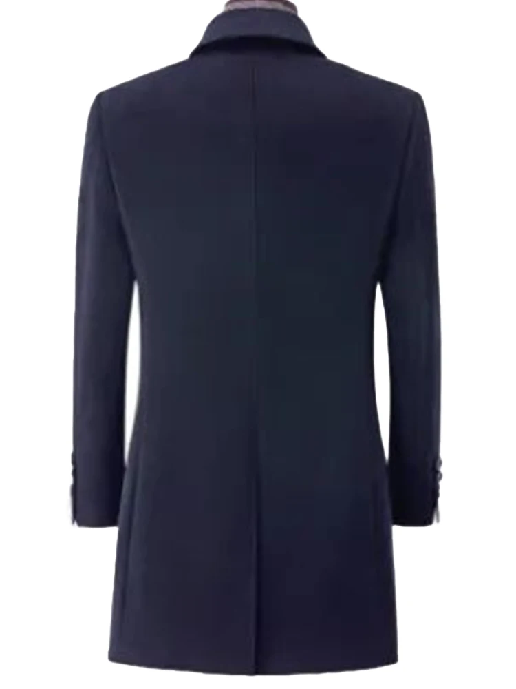 Authentic Cashmere Wool Long Jackets For Men Luxury Men Trench Coat Designer Luxury Men Jackets Men Winter Jacket Trench Coat