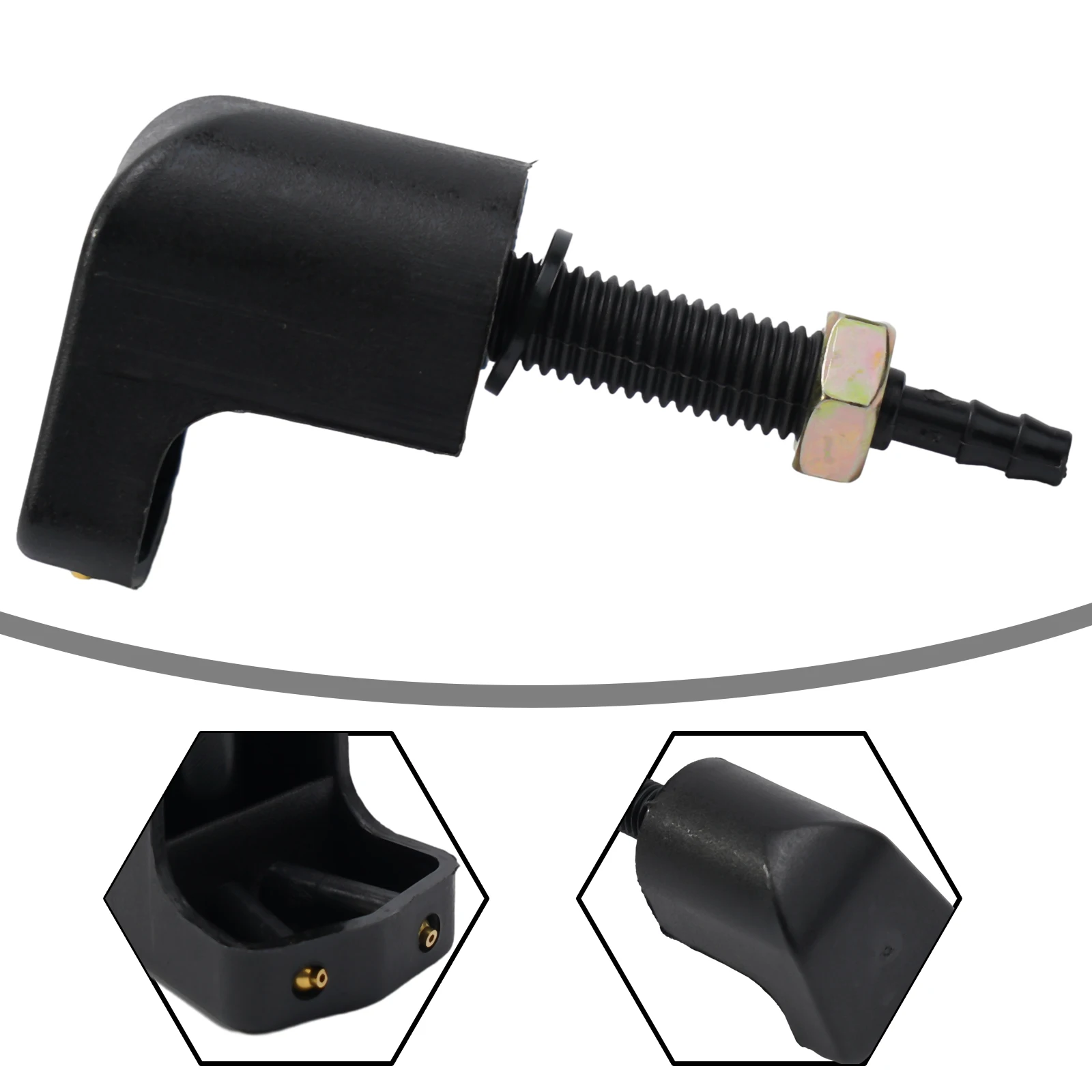 

1PC Front Windshield Washer Nozzle For Defender 90 110 Windscreen Washer Jet Nozzles AMR3025 AMER3025 PRC5736 LR034309 LR061677