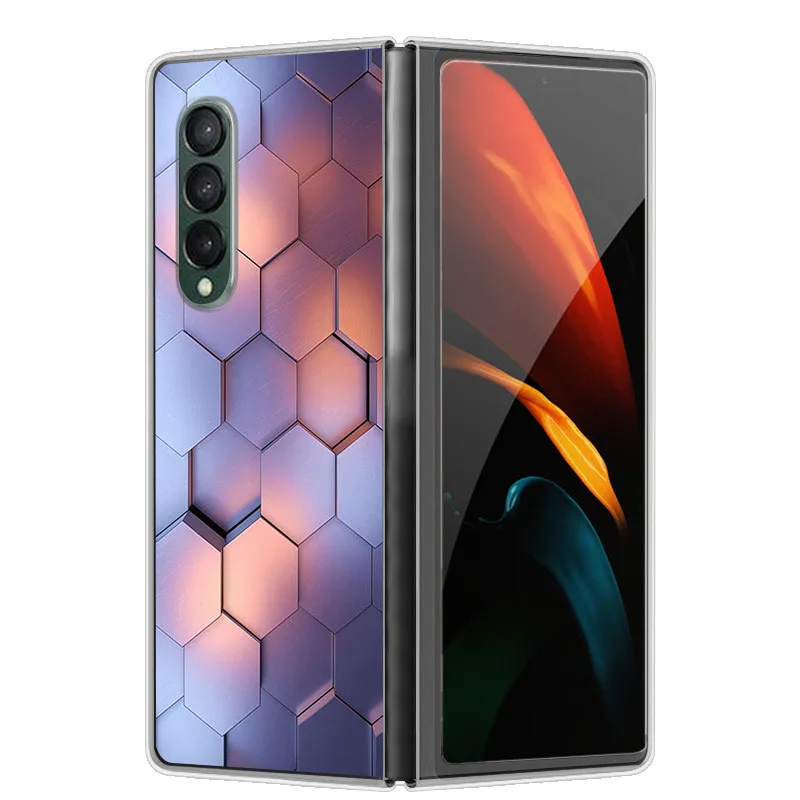 Stylish Hard Clear Protective Phone Case - Cute Fashion Design