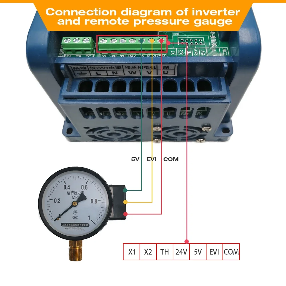 10v voltage Pressure Transmitters 0.6/1/1.6/2.5 mpa