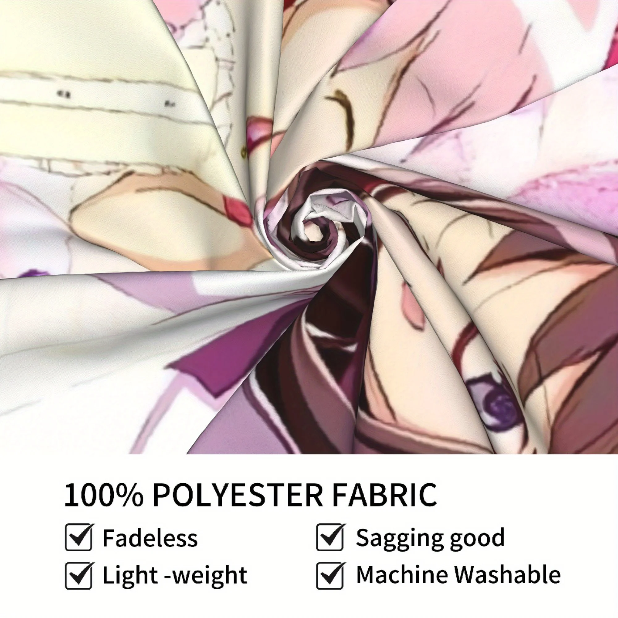 VIKAMA Puella Magi Madoka Magica Wandteppich für Schlafzimmer, Wohnheim, Anime-Wandbehang, magische Mädchen-Atmosphäre, Heimdekoration – Detail 7