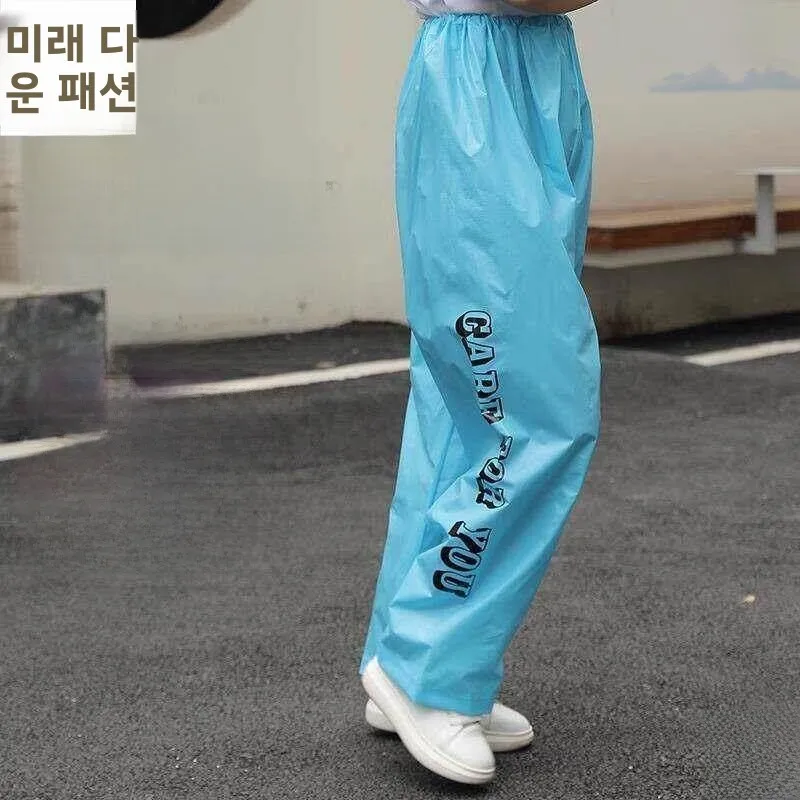 남녀공용 두꺼운 방수 레인 팬츠, 배달 라이더, 차 따기, 사이클링용 하체 보호, 내마모성