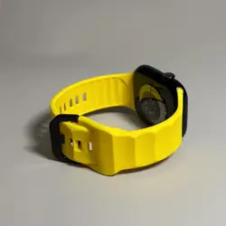 Silicone Sports Strap - 42 44 45 46 49mm (Yellow)