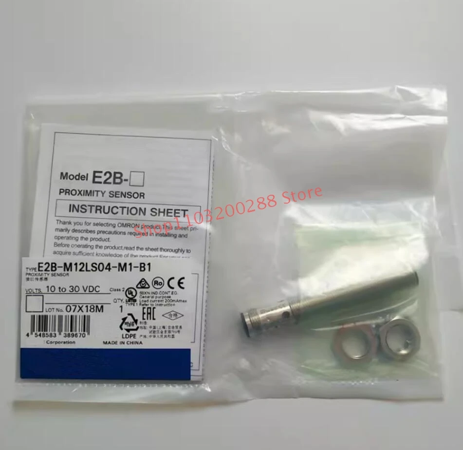 

1PCS E2BM12LS04M1B1 E2B-M12LS04-M1-B1 Proximity Sensor Original New Brand Fast Shipping In Box