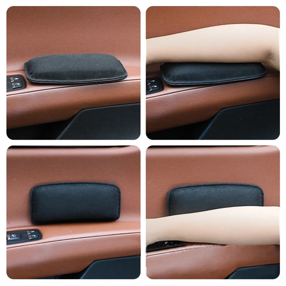 Comfortable Suede Car Pillow Car Knee Pad Auto Cushion Elastic Memory Foam Leg Pad Headrest In The Car Accessories BEST SELLERS