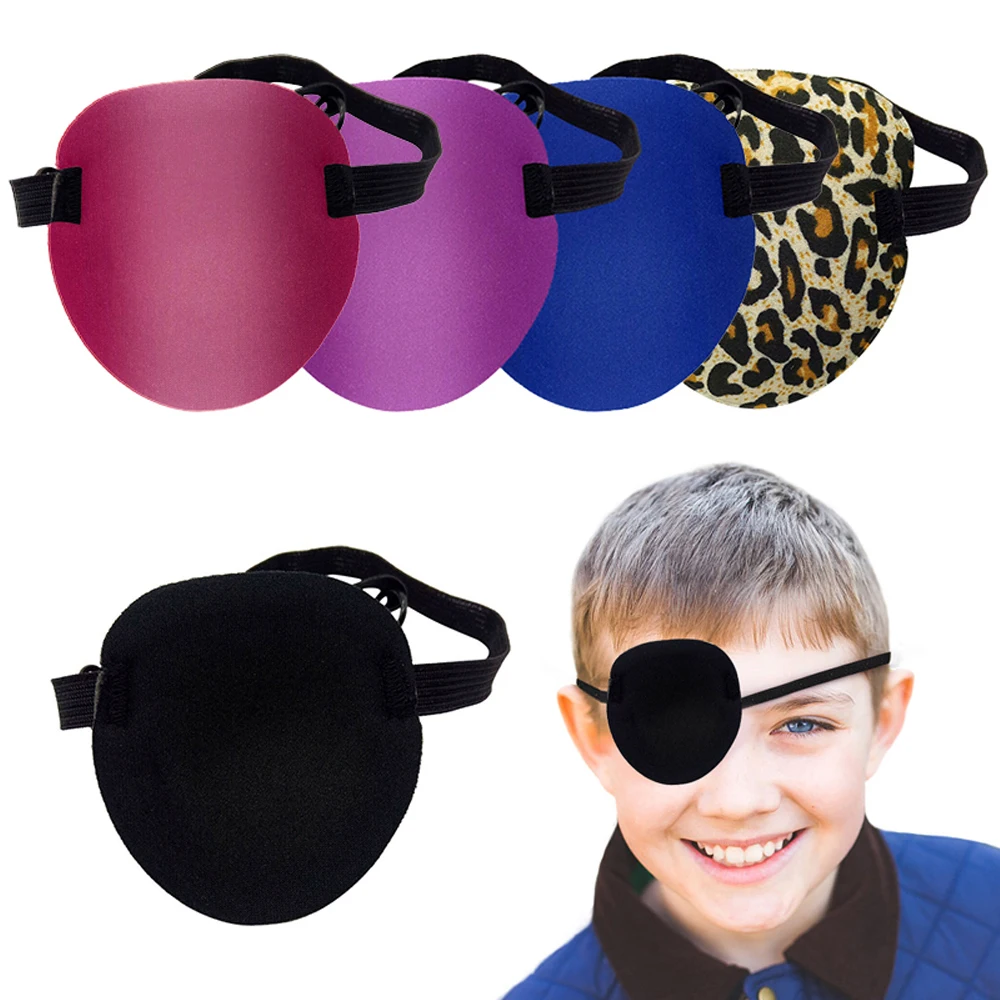 1Pcs Eye Patch Single Eye Mask Various Elastic Eye Patch Strabismus Adjustable Eye Patch Lazy Eye Patches with Buckle Adult Kid 2