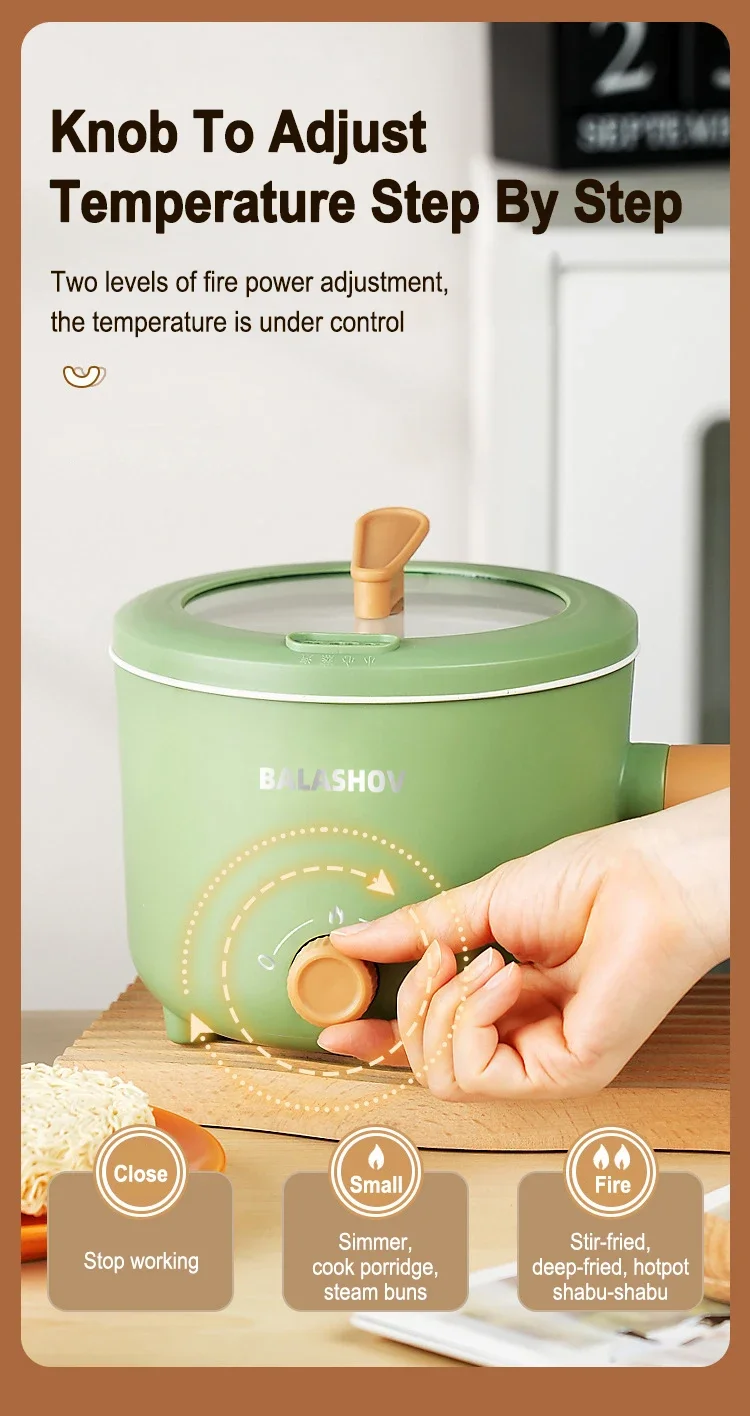 Description Picture 5 of itemElectric Rice Cooker Multifunctional Stew Pan Non-stick Cookware for Kitchen Offer Multicooker Hot Pot Home Appliance 110V/220V