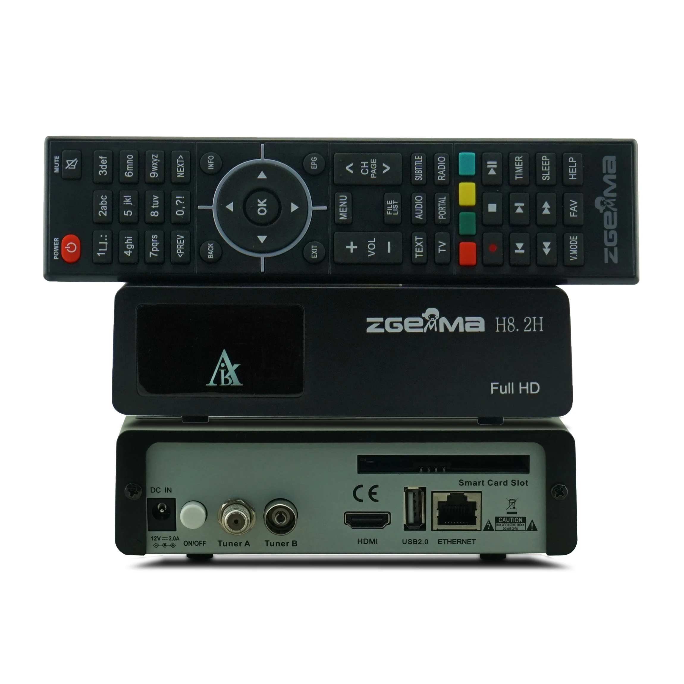 ZGEMMA H8.2H DVB-S2/T2/C FULL HD CA Enigma2 H.265 HEVC Combo  E-Shop SAPRO  - Váš dodavatel TV, SAT, CCTV, FVE, Auto-Moto