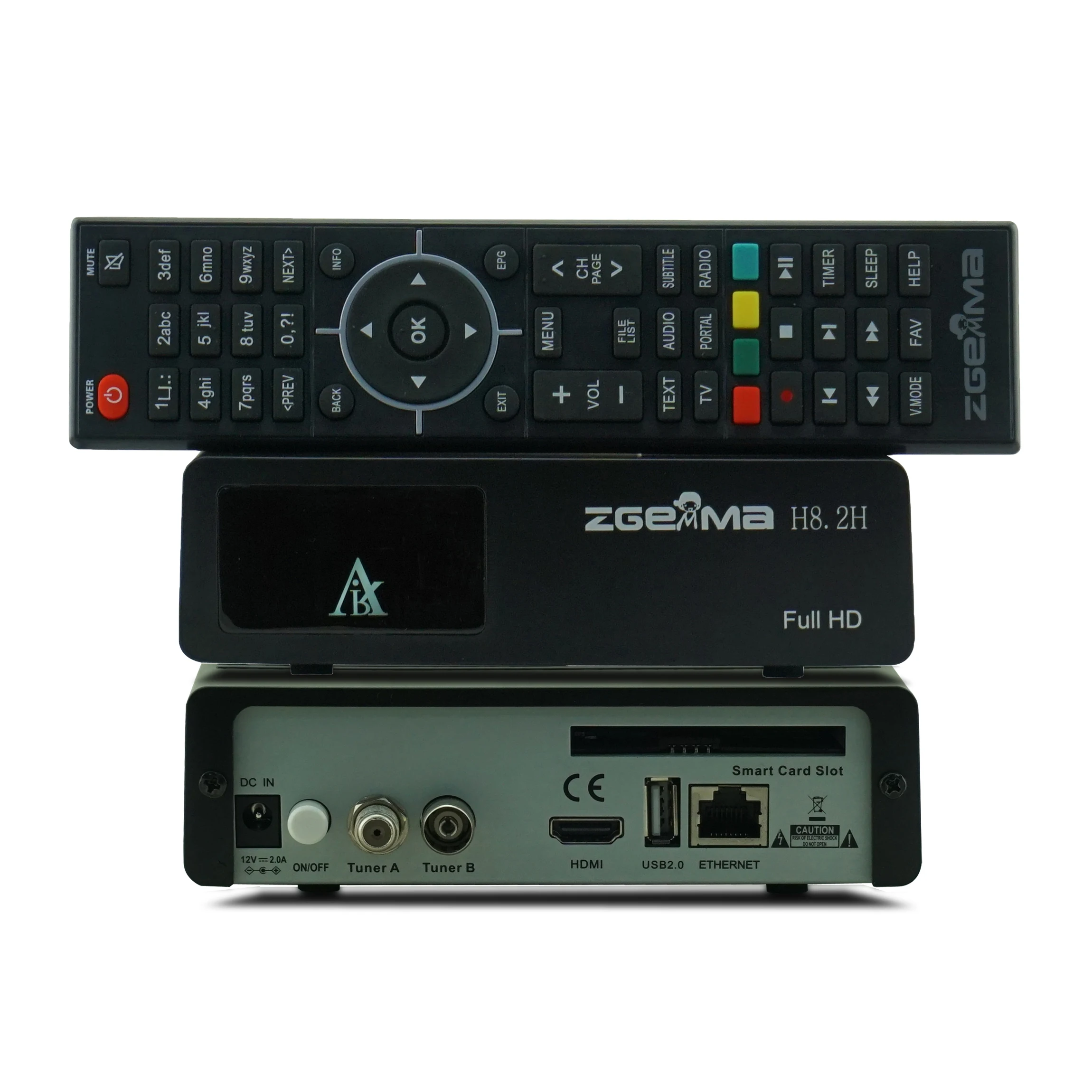 Zgemma h8.2h тюнер dvb-t hevc enigma cccam недорого