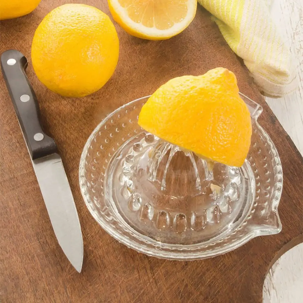 Glass Pour Spout Lemon Juicer Manual Lemon Squeezer Orange Juicer Fruit Tool Bar Supplies fruit juicer lemon squeezer