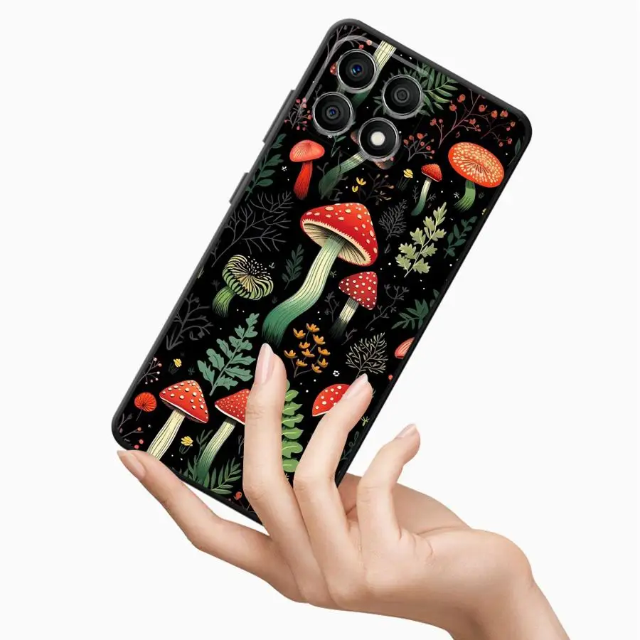 Cartoon Mushroom Soft Shell Smartphone Case