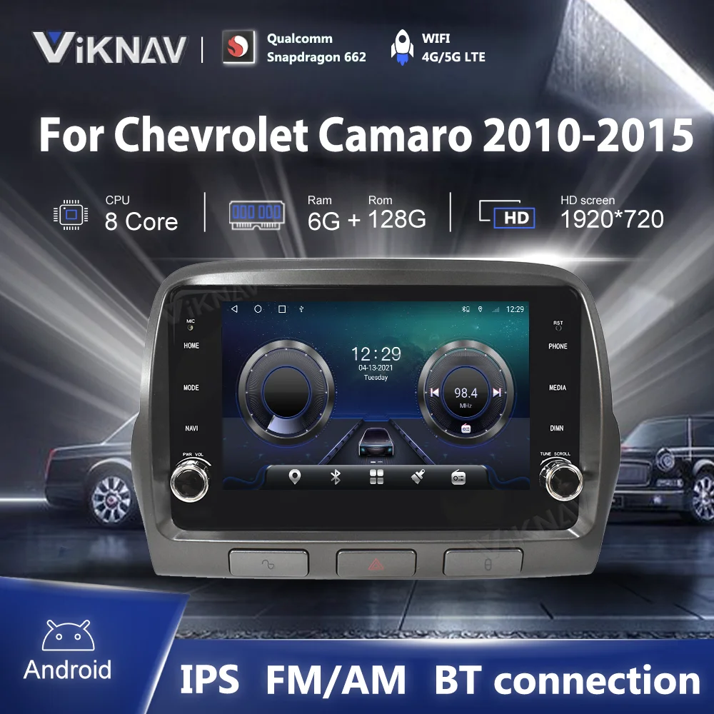 

2Din Car gps Navigation DVD Player radio For Chevrolet Camaro 2010- 2015 car stereo Monitor multimedia