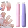 Nail Art Silicone Applicator Sticks Nail Brush Reusable Lip Brushes for Gel Nails Portable Applicator Stick DIY Manicure Tools 1