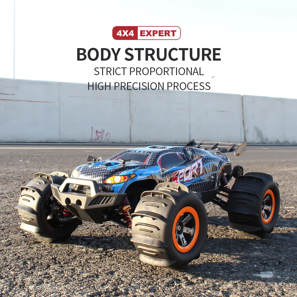 XLF F10 RCī, 2.4G 4WD  60 km/h 1:12 귯ø , RC ̽ ī,  帮Ʈ ε   峭
