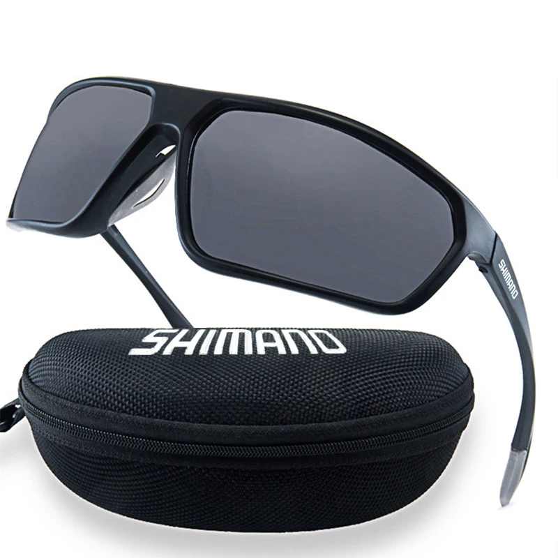 New 2023 Shimano Polarized Sunglasses Driving Shades Male Sun Glasses Camping Hiking Fishing Classic Sun Glasses UV400_voghion.com