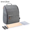 Insular Baby Diaper Stroller Bag Large Capacity Nappy Backpack Designer Nursing Bag Fashion Travel Mommy Backpack Baby Care Bag 1