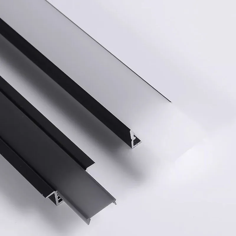 10M 100X35MM Wide Dimension Excessed LED Linear Light Aluminum Profile Black