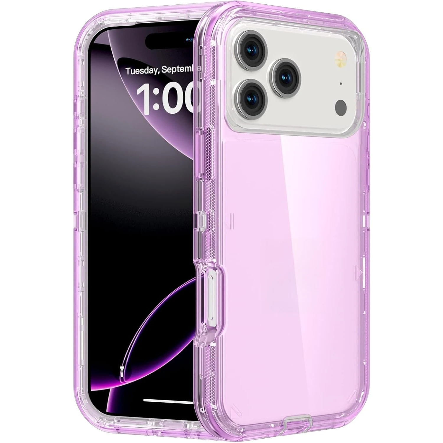 Rugged Armor Defender Case - Heavy Duty 3-in-1 TPU+PC Hybrid Anti-Drop Protection Cover