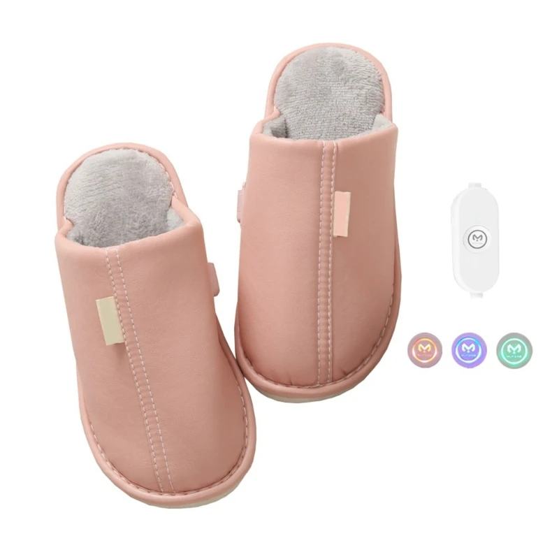 

3 Gear Electric Foot Warmer USB Fast Heating Slippers Foot Warming Heater Heating Shoes for Under Desk Office Home Dropship