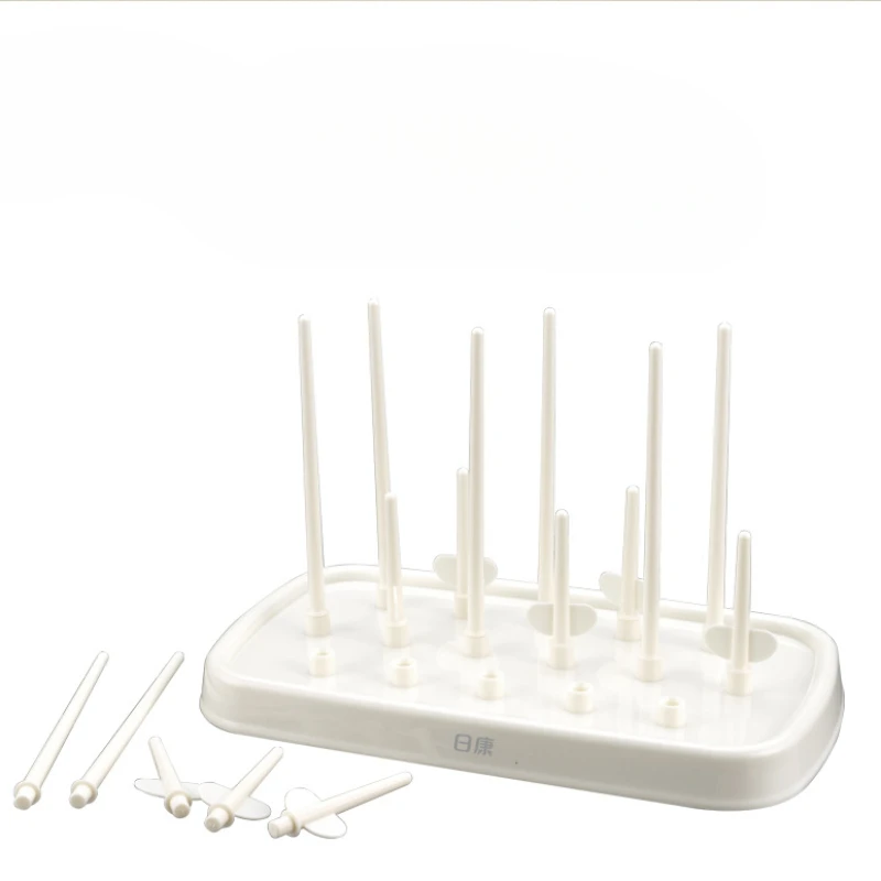 Simple Bottle Holder, Baby Bottle Drying Rack, Cup Draining Filter Drying Rack, Removable Combination of Easy To Clean Storage