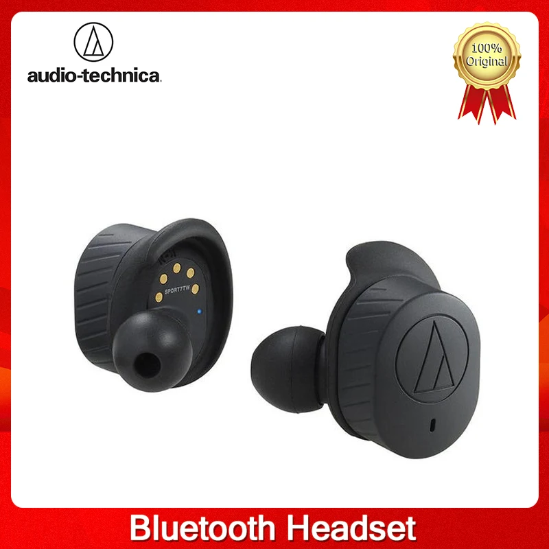

Original Audio Technica ATH-SPORT7TW True Wireless Earphone Bluetooth 5.0 IPX5 Waterproof In-ear Sport Earphone