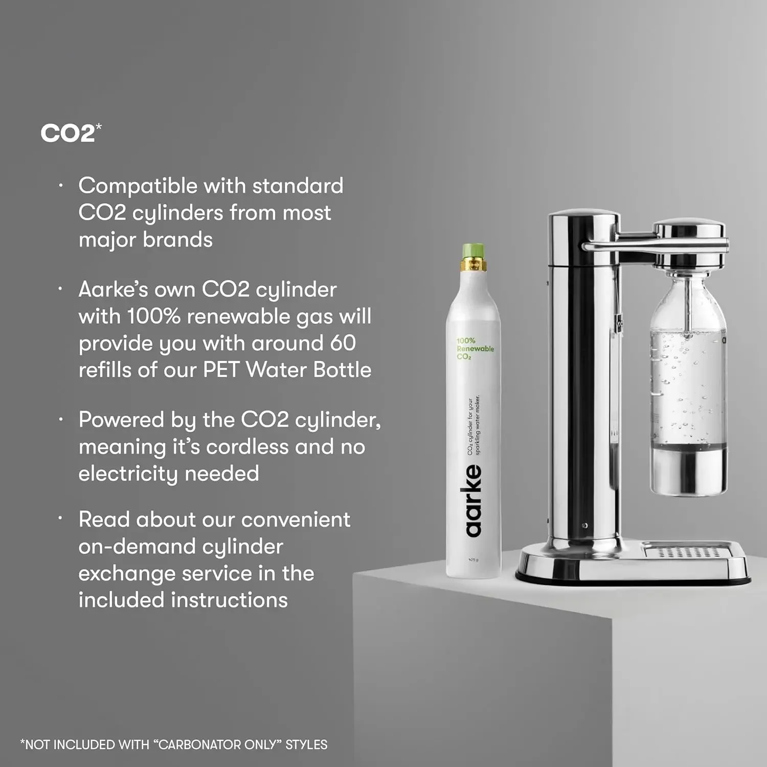 III Premium Carbonator-Sparkling & Seltzer Water Maker-Soda Maker with PET Bottle (Stainless Steel) 4