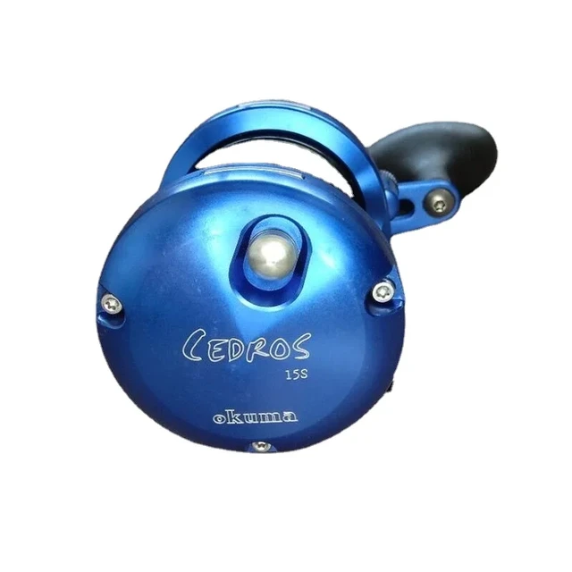 Okuma Cedros Lever Drag Conventional Trolling Fishing Reels - AliExpress