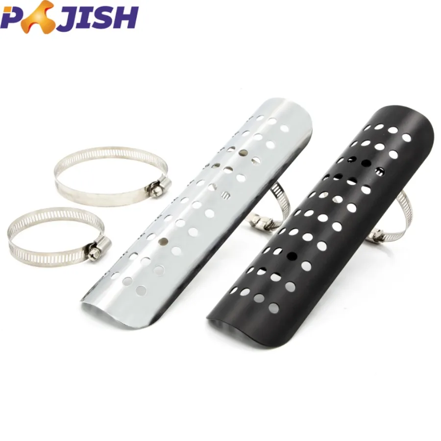

Motorcycle Accessories Easy Install Motorbike Universal Exhaust Pipe Protector Heat Shield Cover Guard Anti-scalding Cover