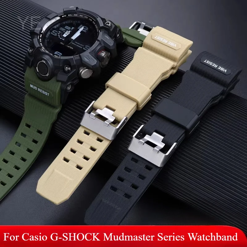 Enhanced Silicone Watchband for Casio G-SHOCK Mudmaster - Premium Men's Strap Replacement