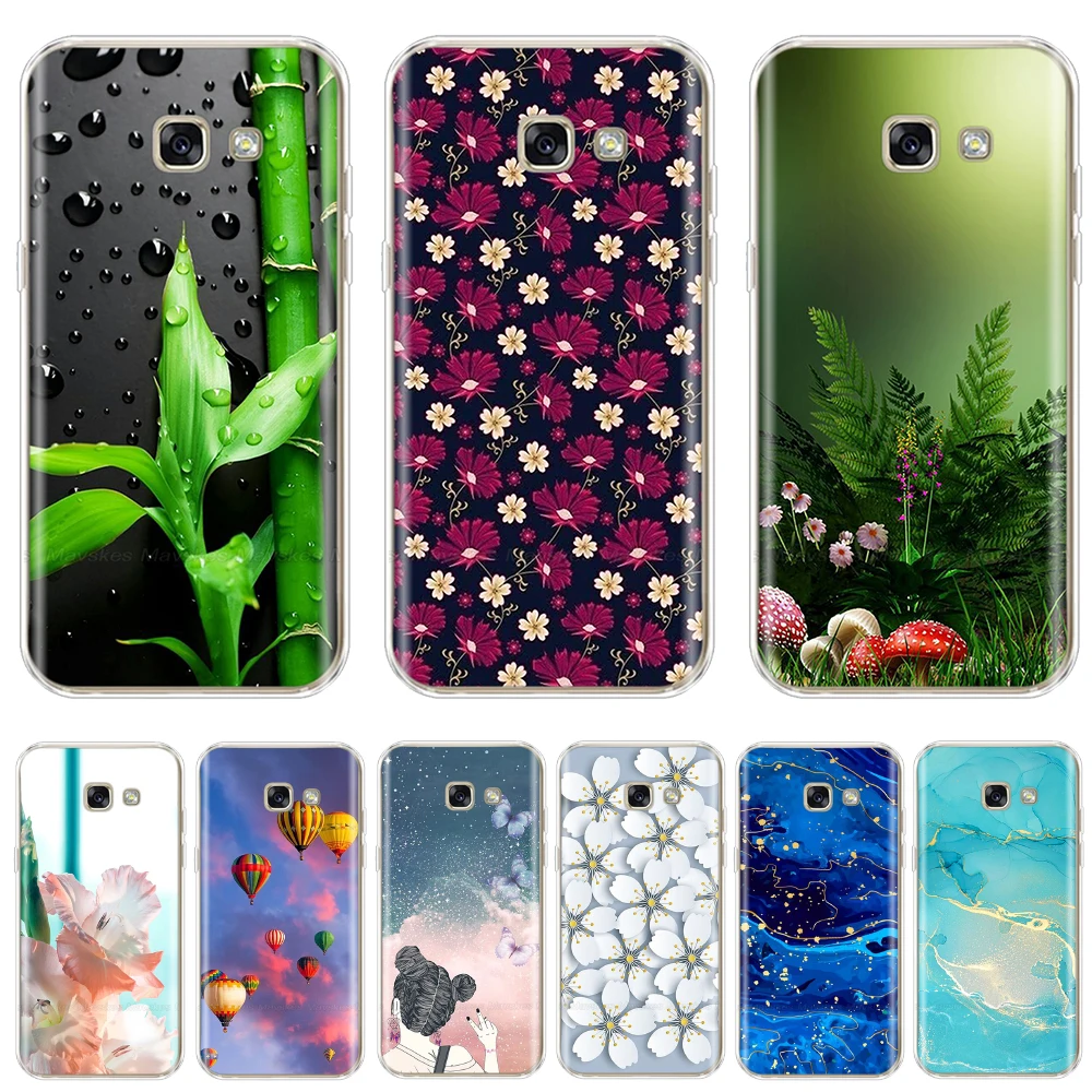 Per Samsung Galaxy A5 2017 Custodia Morbida Silicone Paraurti Funda Per Samsung A5 2016 Cover Per Telefono Per Samsung A5 A 5 510 520 A510F A520F