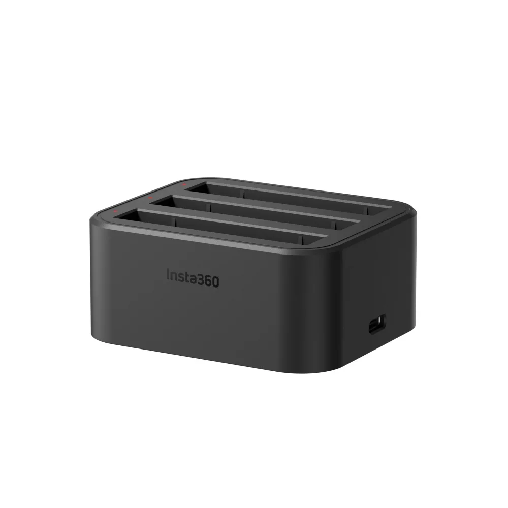 オリジナル Insta360 X3 バッテリー 1800mAh 高容量と高速充電器ハブ 