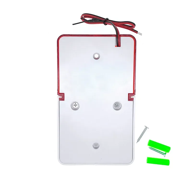 LED Strobe Light 110dB Flash Wired Siren 12V Burglar Alarm System Mini Indicator Light Sound Alarm