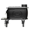 Company Rustic 900 Square Foot Clean Cast Iron Log Burning Wood Stove Reaching Up T0 54,000 BTUswith Cool Touch Safety Handle 3