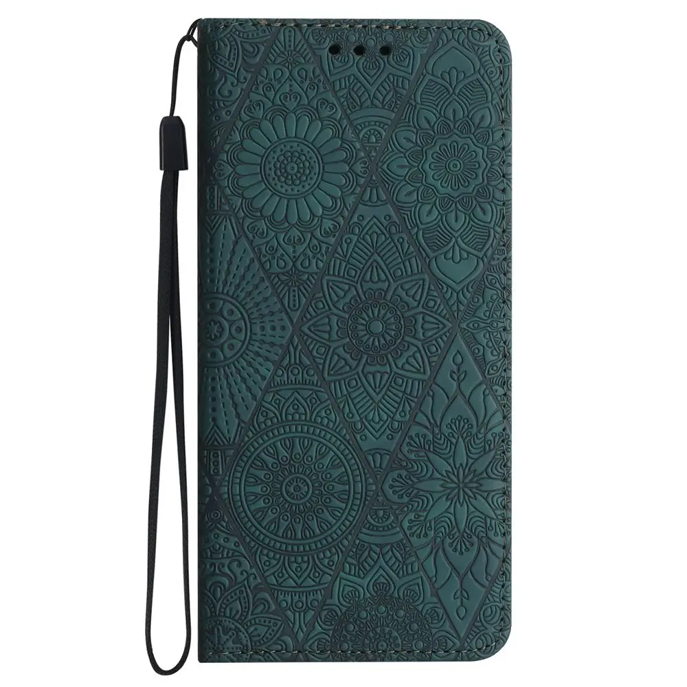 Premium Magnetic Leather Flip Wallet Phone Case and Cover