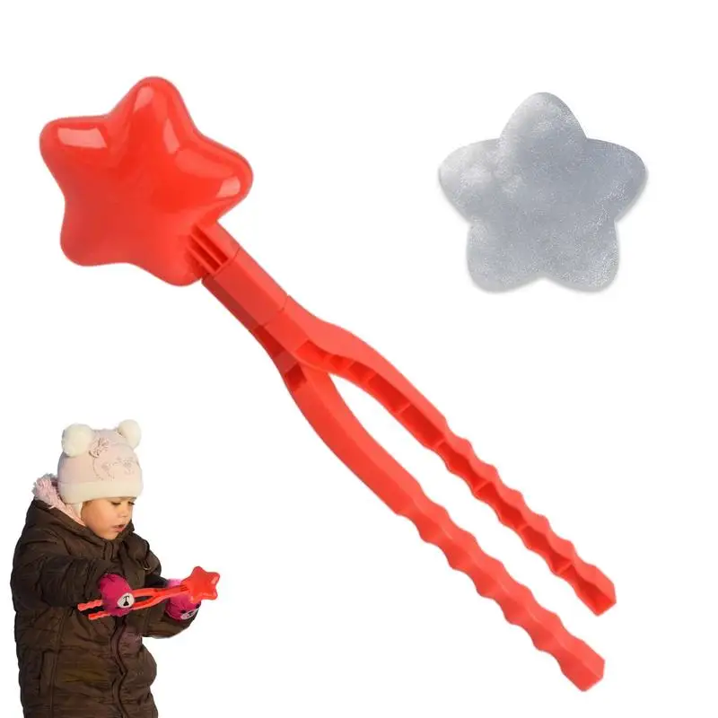 

Snow Ball Maker Tool Educational Clip Snow Ball Maker Cute Snow Ball Mold Ergonomic Snow Toys Funny For Yards Lawns Parks Patios