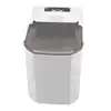 Portable Countertop Ice Maker 160W Full Automatic Edible 9 Ice Cubes in 8 Mins Durable ABS Ice Cube Maker for Home Bar Office 3