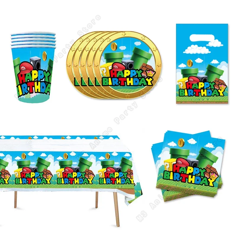 Super Mario Party Tableware Set 5 Super Mario Party Tableware Set 5