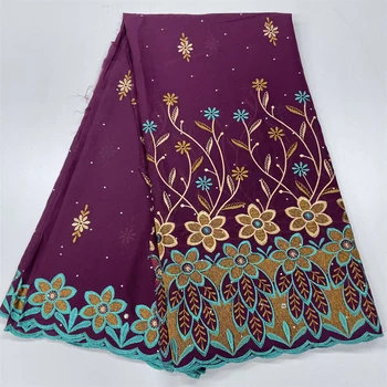 스위스 보일 레이스 자수 코튼 아프리카 레이스 원단, 여성용 웨딩 파티, 고품질 2023, QF0927, 최신