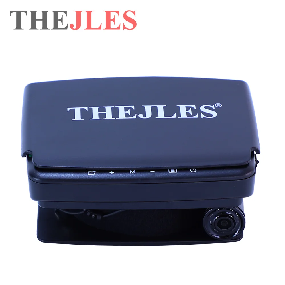 THEJLES 1000TVL HD Ice Fishing Visual Fish Finder 4.3-Inch IPS LCD Monitor Supports Underwater Camera Light Control Function
