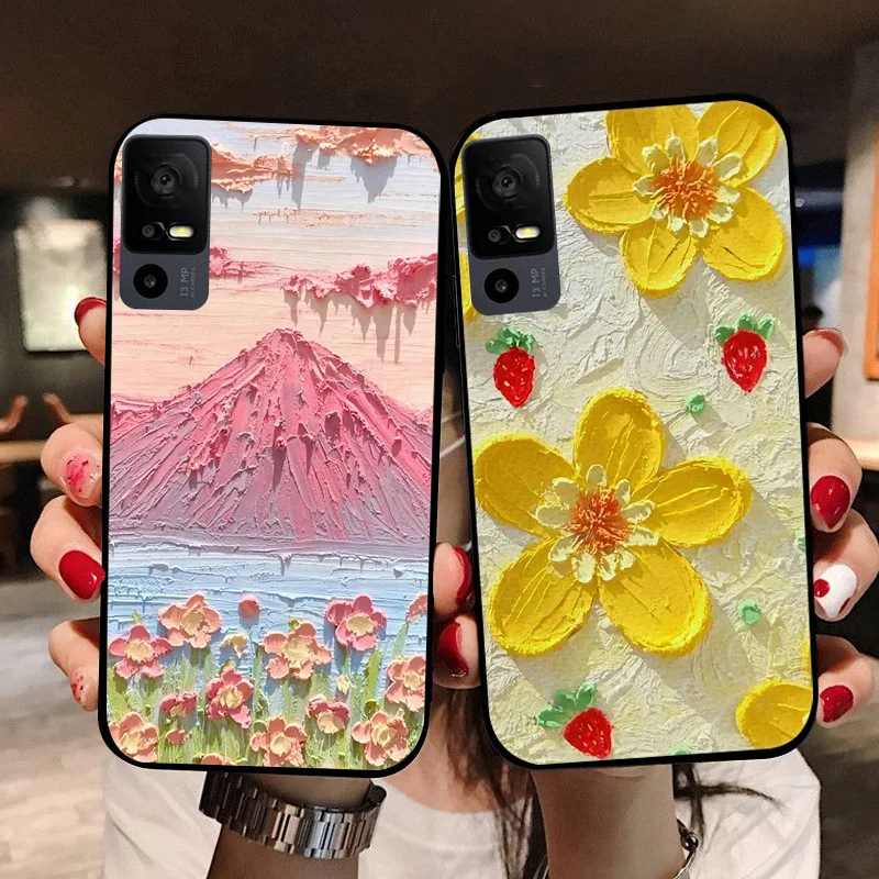 Fashion Soft Silicone Back Case - Cute Design Phone Cover