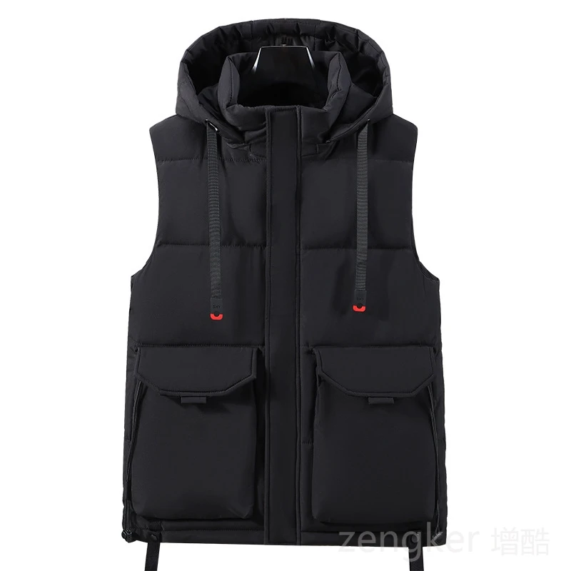 Big size waistcoat autumn winter new big yards thickened shoulders  man vest jacket jacket men men vest 8XL 7XL 6XL 4