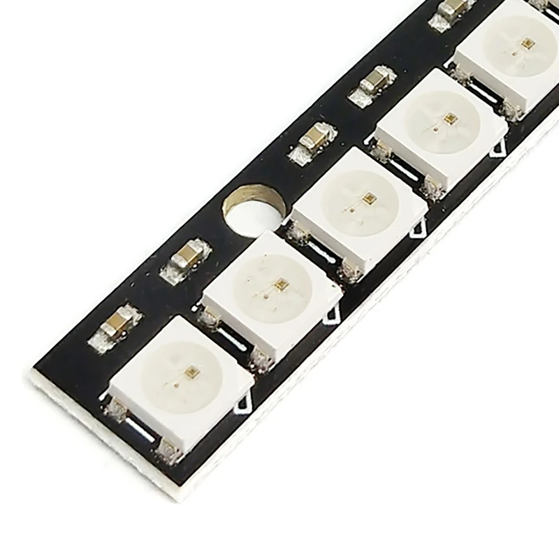 WS2812 5050 RGB LED  Ǯ ÷  8 Ʈ, 10 ,  