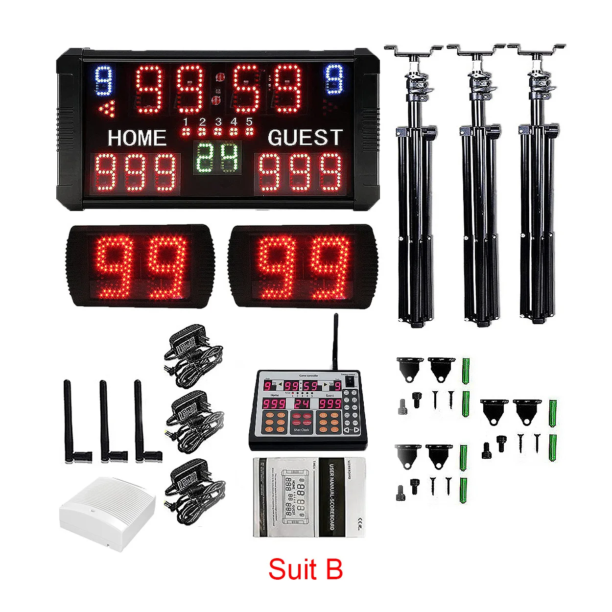 Basketball Scoreboard With Shot Clock For Sale informacionpublica