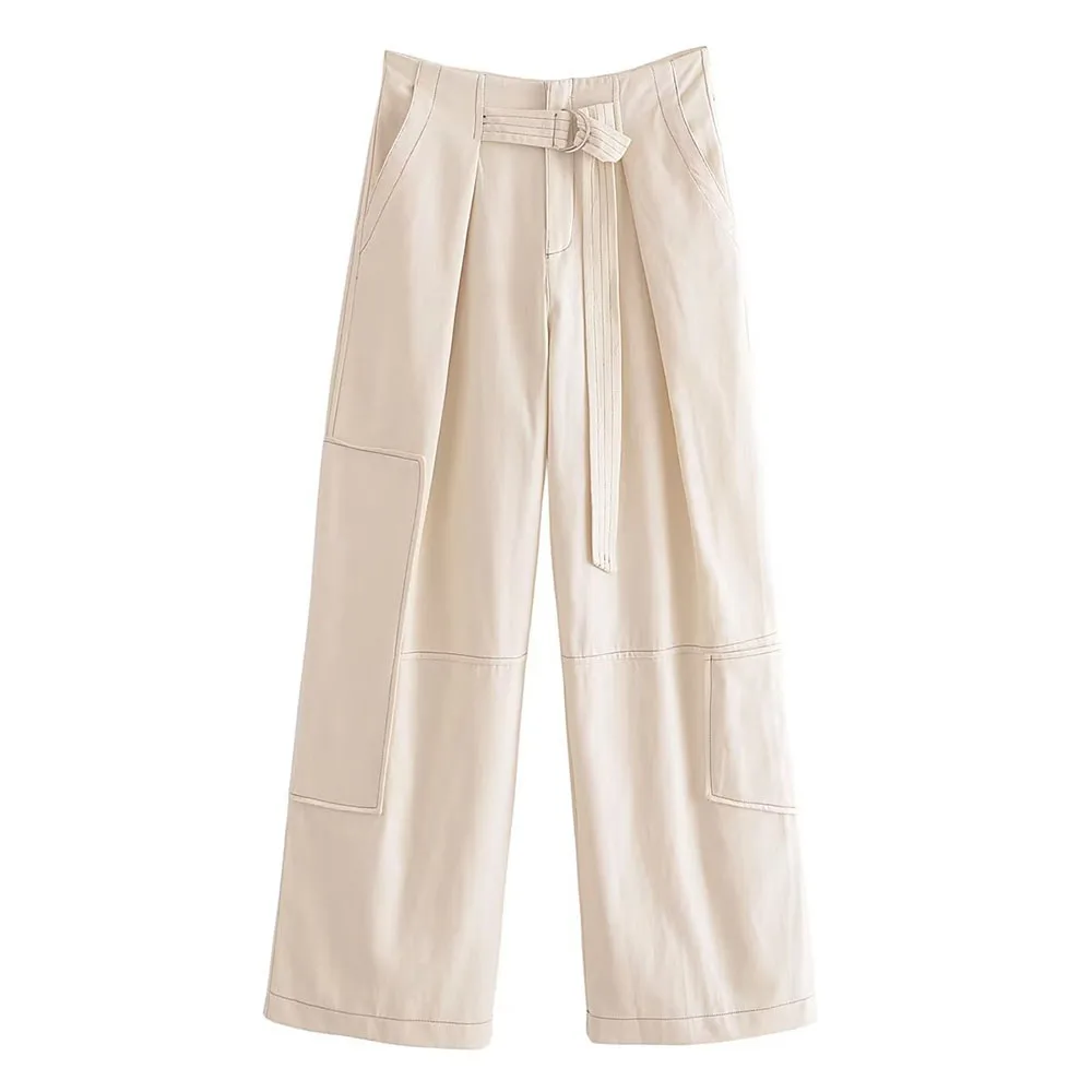 

Early autumn new fashion women's clothing temperament casual street trend all-match high waist line decoration overalls