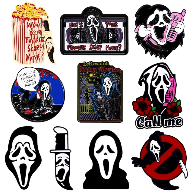 UR Cute Scream (1996) Pin | Redbubble